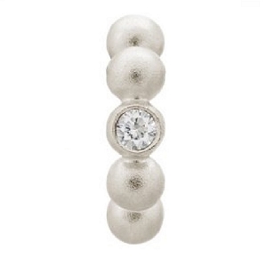 Flashy Dot White Silver 41207-1