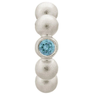Flashy Dot Sky Blue Silver 41207-4