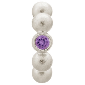 Flashy Dot Amethyst Silver 41207-5