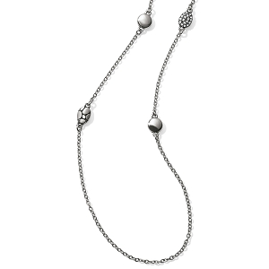 Pebble Mix Long Necklace JL9971